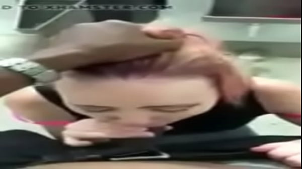 White wife sucks_bbc in club bathroom 1