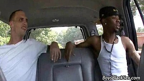 Blacks On Boys - Interracial Hardcore Gay Porn Movie 16 thumbnail