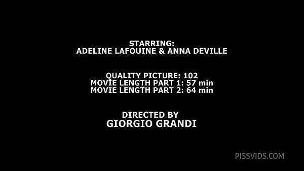Adeline Lafouine VS Anna de Ville #2 Wet, 6on2, Fisting, ATOGM, DAP, Gapes, ButtRose, Pee Drink, Squirt Drink, Swallow GIO1989