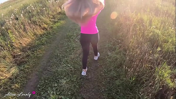 Play MP4 - Public Outdoor Fuck Babe with Sexy Butt - Young Amateur Couple POV
