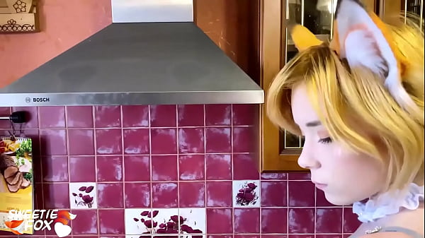 Maid suck and doggy fuck