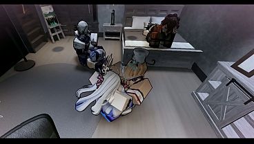 girls of genshin impact have an orgy 