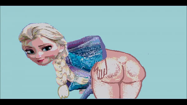 Frozen elsa qui p&egrave;te