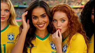 Here! Brazilian Sluts Destroyed At The ( 2026 World Cup ) By Africans Bbc (help!) This The Tv Doesn't Show [ai Generated] thumbnail