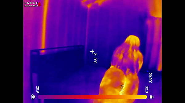 Sports bra try on boob bounce tests naked twerk tease thermal pov 4k landscape