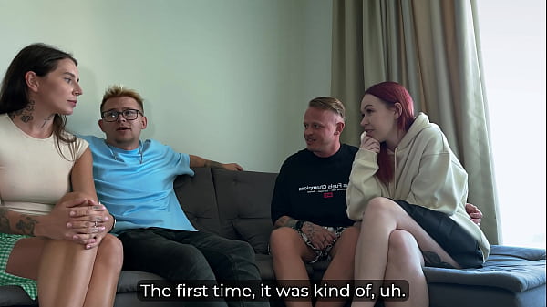 Play MP4 - I Swappe My Hot GF with Another Couple & Fucked His Busty Wife Till I Exploded on Her Pussy