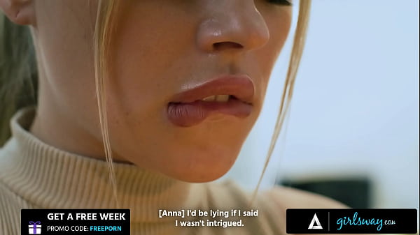 Cute blonde gets raw strap on pounded