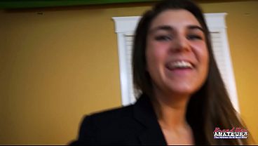 Curvy brunette vicky sloppy deepthroat then hard pussy pounding passion 