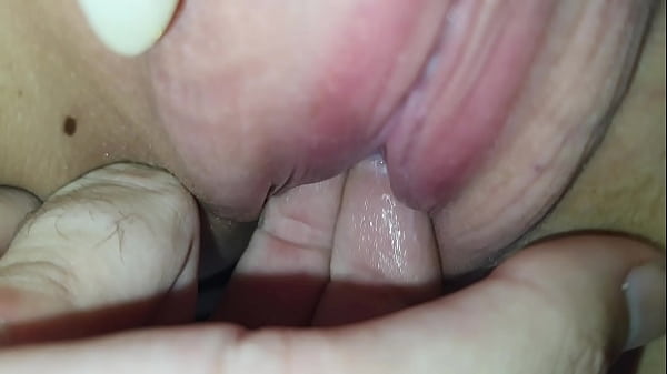 I play with her vagina until she cums