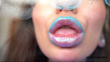 Angelic Frosted Pillow Lips and Melting Icy Kiss 