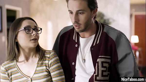 Crazy teen_with nice ass Aften Opal fucked so_hard by a friend with big cock