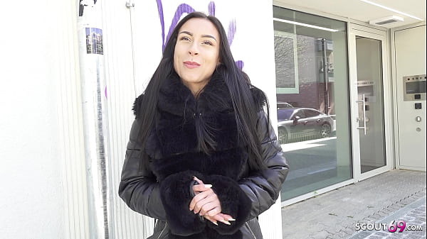 GERMAN SCOUT Perfect German LatinaTeen Caramella_del X Pickup forCastingFuck
