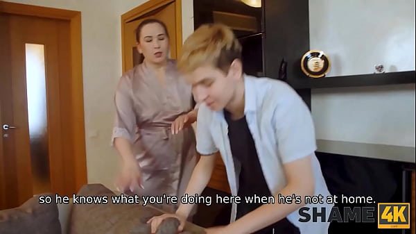 Play MP4 - SHAME4K&period; Bugging Next Door Lady to Fuck Her