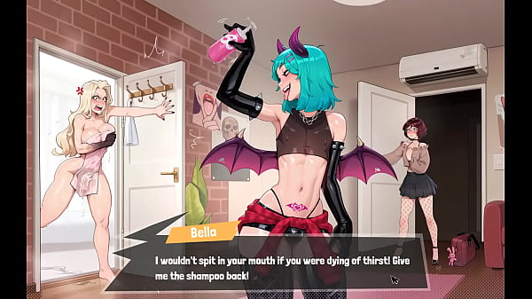 Femboy Futa House [futanari Hentai Game ] Ep.1 I Discovered That The Cute Goth Girl Has A Small Cock In The Toilet ! thumbnail