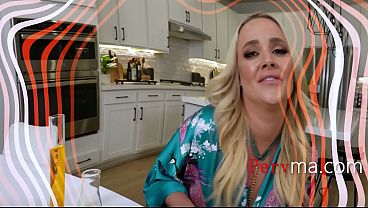 Milf stepmom finds out her stepson has power pov