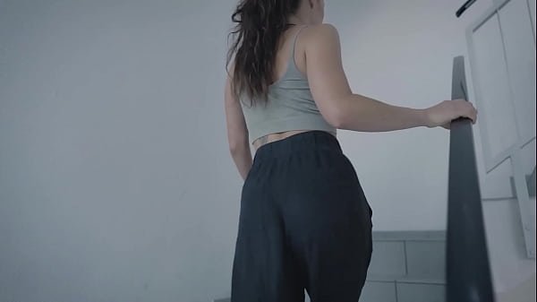 Former catwalk model tanya caught in the stairwell 