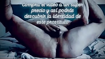 Chacal prostituto de las barras de glorieta insurgentes CDMX hace video gay como puta maricona en jaula de castidad