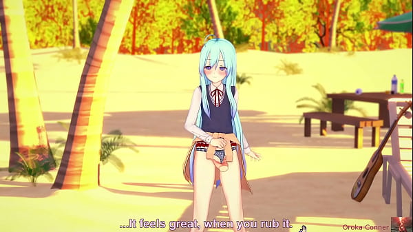 Nonton Sex At The Beach, Young Cute 19 Year Old Blue Haired Girl, Fucked Hard Missionairy In Koikatsu thumbnail