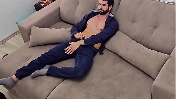 Coming Home From Work And Jerking Off thumbnail