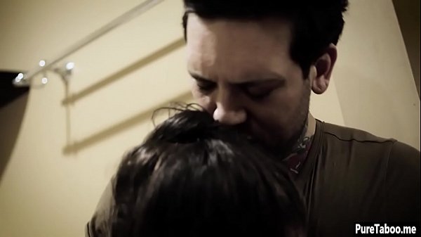 Play MP4 - Busty nerdy teen DPed by two grown mans in a threesome