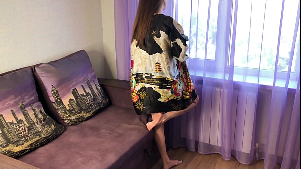 Can't resist and fucked friend's mom with huge ass creampie homemade with dialogue