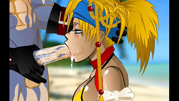 Rubia hentai recibe una buena follada de boca con corrida interna 