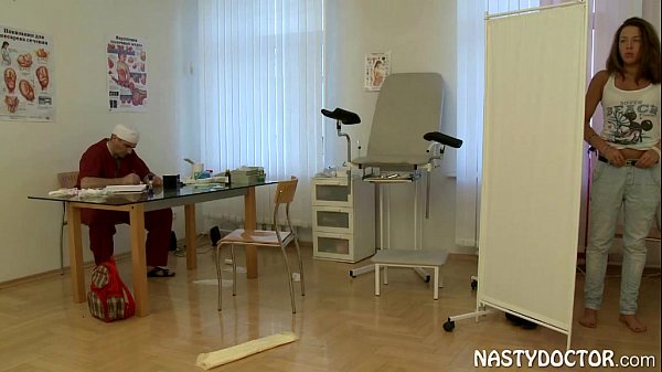Play MP4 - Russian Teen Fucked by old gynecologist
