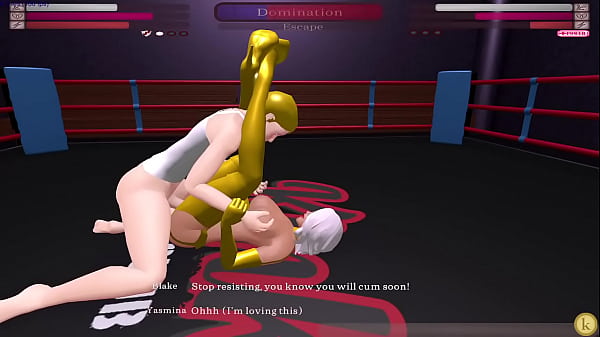Blake vs yasmina kinky fight club femdom sexfight 