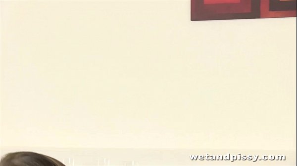 Wetandpissy Girl fills shot glasses with freshpiss