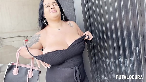 Putalocura - La Bbw De Enormes Tetas &uacute;rsula Traga Lefa De Torbe En Pilladas thumbnail