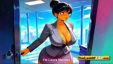 Nonton Office Affair Con El Boss: La Esposa Se Une Y Todo Es Creampie thumbnail