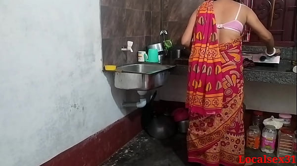 Red saree_Kitchen_Sex In Sonali Official Video By_Localsex31