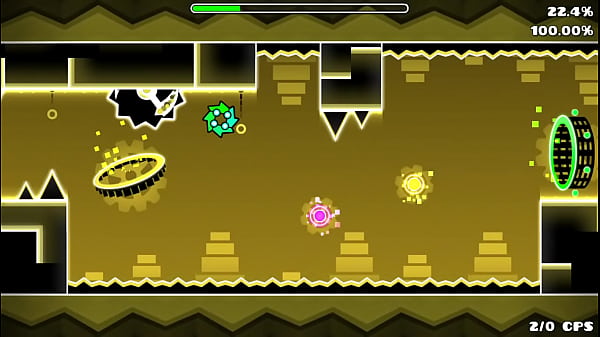 Future funk primer intento 48% geometry dash 