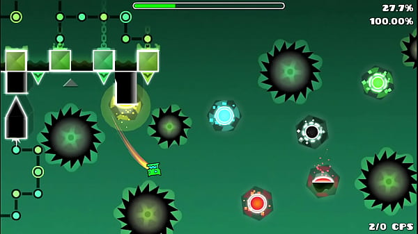 Future funk primer intento 48% geometry dash 