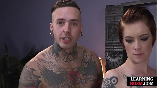 Bisexual threesome couple do doggy and_blowjob_in video