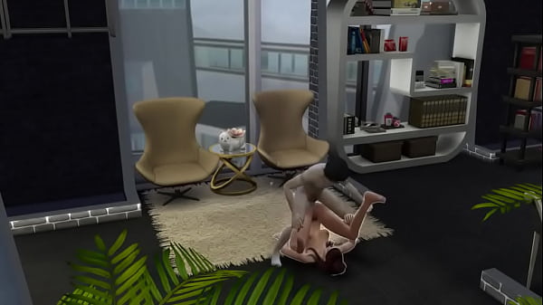 Отлично потрахались на ковре 