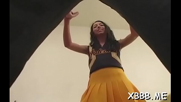 Attractive cutie madelever sucking sensation