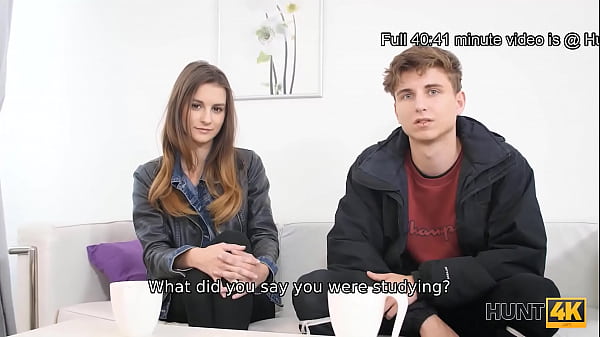 HUNT4K. Man is rewarded with moneyfor allowing_his girl to hook up