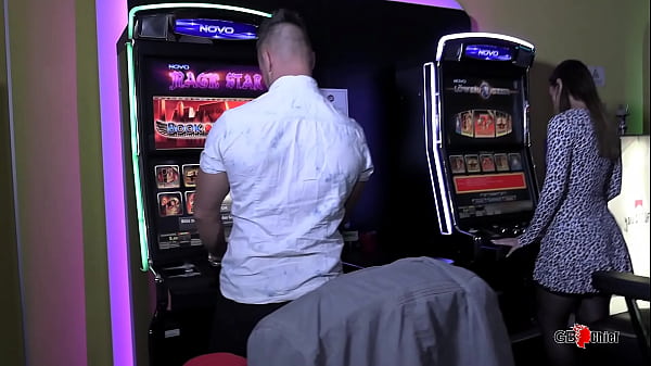 Public Blowbang Blowjob Session Skinny Girl Casino For Money thumbnail