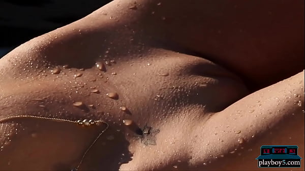 Stunning MILF models Brigitte Anne and Candice Guerrero_pose for Playboy