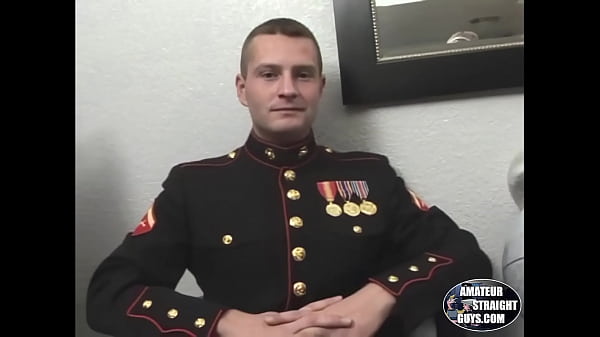 Barrett Long Is A Straight Director Of Gay Films That Star... Himself! In This Hot Video, He Gives John (a Real Marine) Quite The Probing In Depth Interview! Digitally Remastered Into 2k / 1080p thumbnail