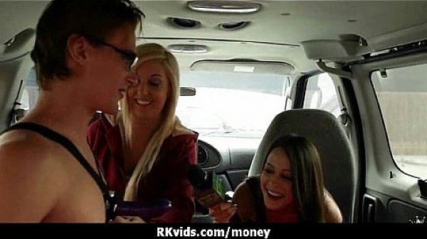 Sexy wild chick gets paid to fuck 15 