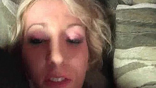 Black Cum in Blonde Pussy 