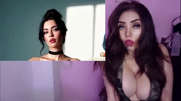 Hermanastra ojos azules y grandes tetas masturbandome con ia 