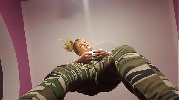 put on his_knees, ask to jerk off under the bill and eat his_sperm