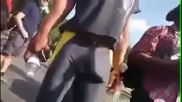 Huge black bulge in lycra
