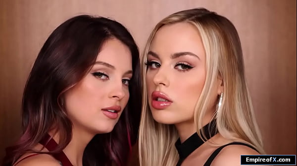 Busty_lesbian_couple having shower sex