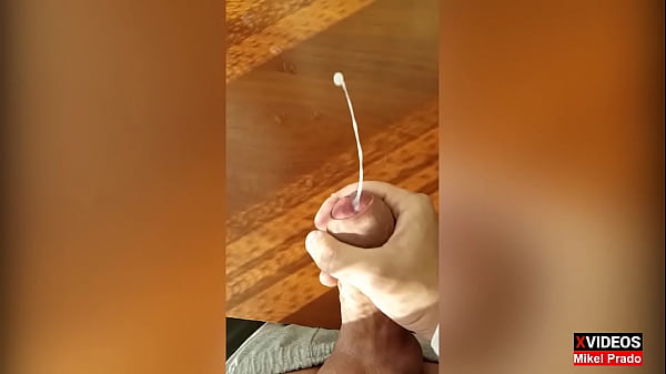 SlowMo cumshot young bald cock Mikel Prado - Dick Evolution