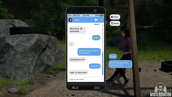 Summer heat ep 14 &ndash; visual novel gameplay by misterdoktor 