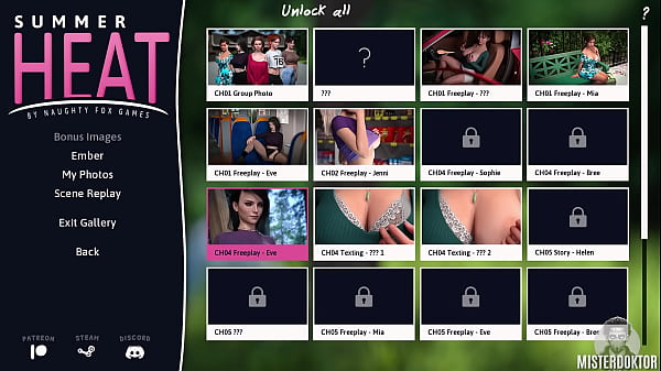 SUMMER HEAT ep.14 &ndash; Visual Novel Gameplay by Misterdoktor 